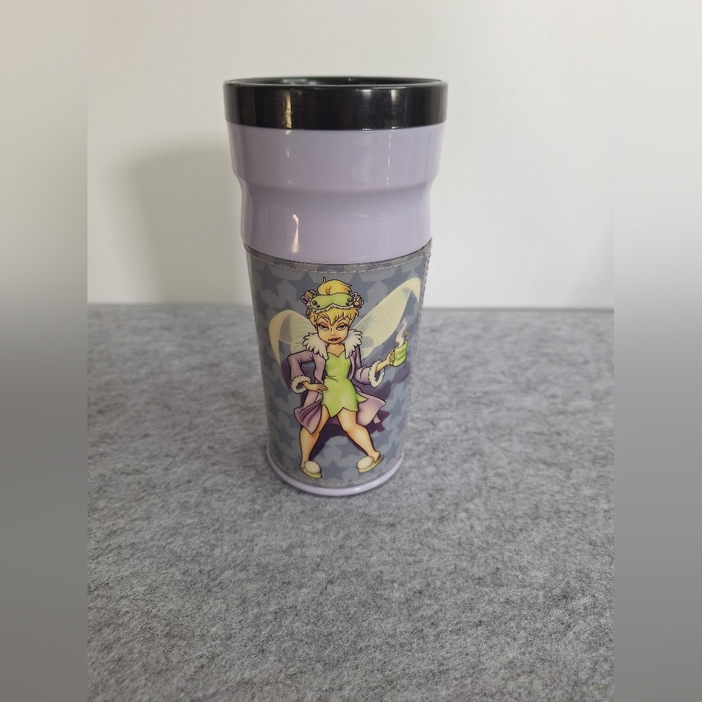 Disney Parks Tinkerbell Lavender Mornings Magical Travel Mug‎ Missing Lid